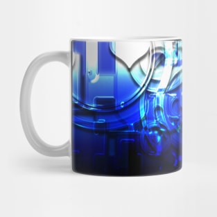 Dream in blue Mug